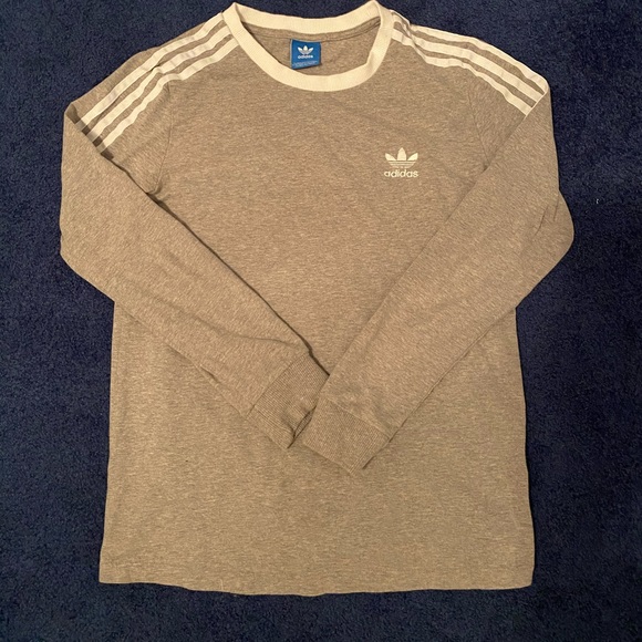 Adidas gray Long sleeve shirt. - Picture 1 of 3